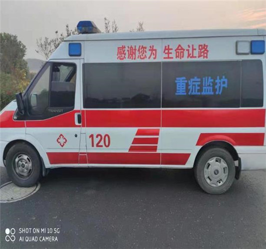 策勒救护车出租服务案例3